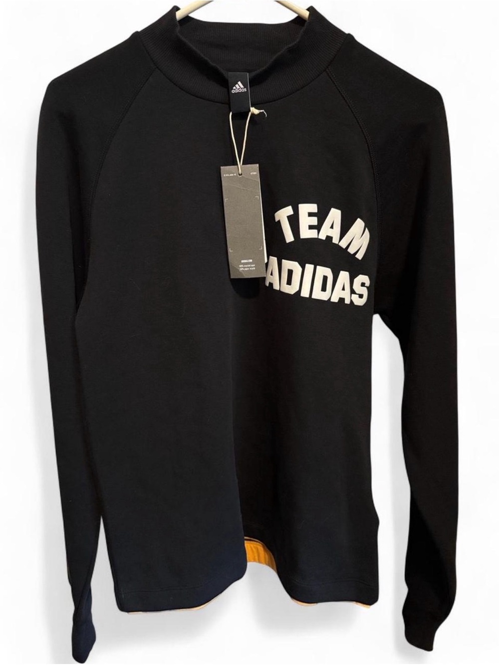 adidas Black TEAM ADIDAS Pullover Sweatshirt